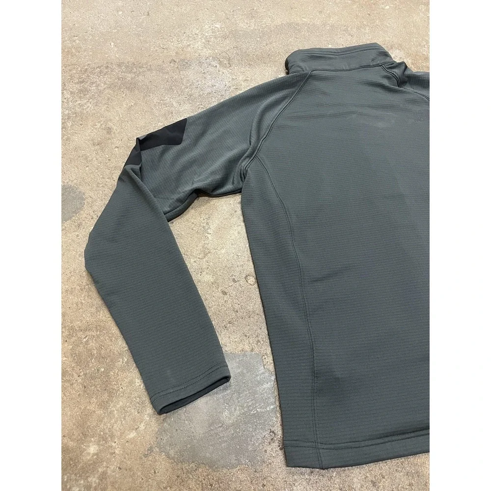 The North Face Jacket Mens‎ Medium Gray Apex TNF MNT Peaks FZ Softshell